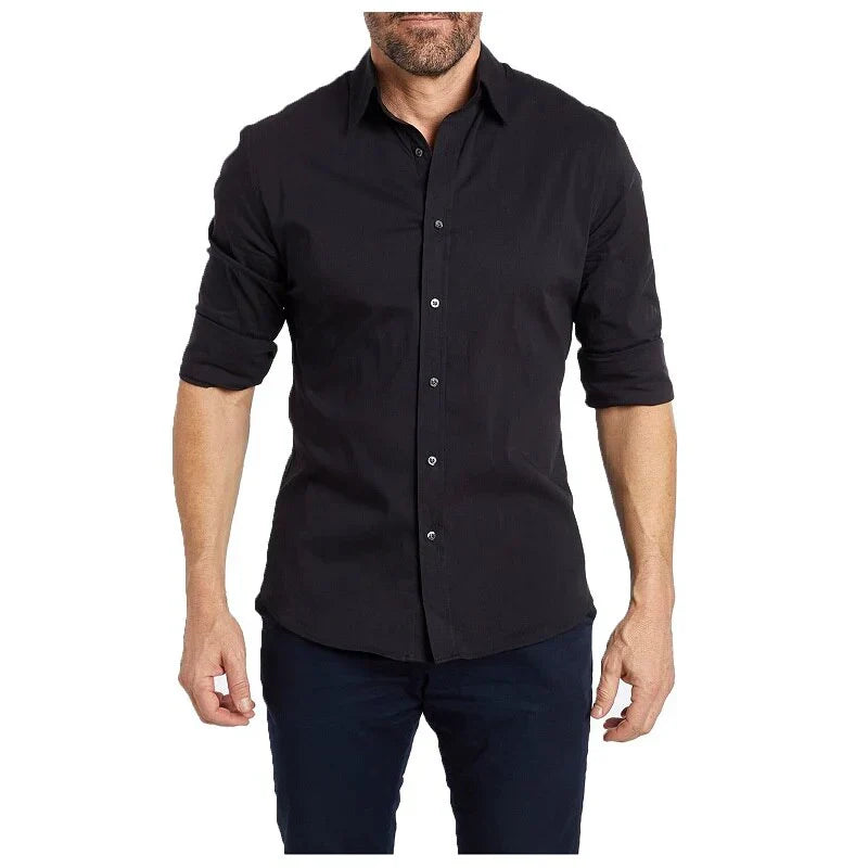 Slim Shirt With Special Zipper Closure