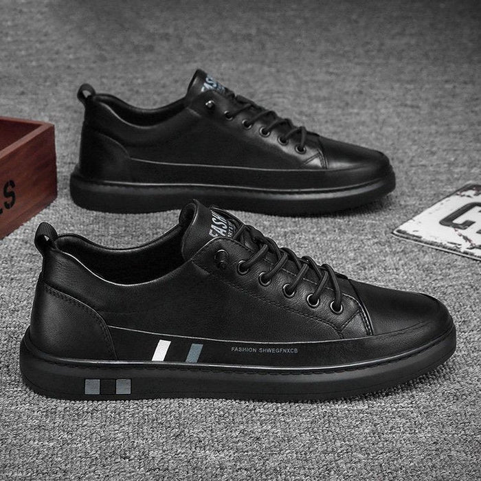 Elegant Sneakers in Genuine Leather