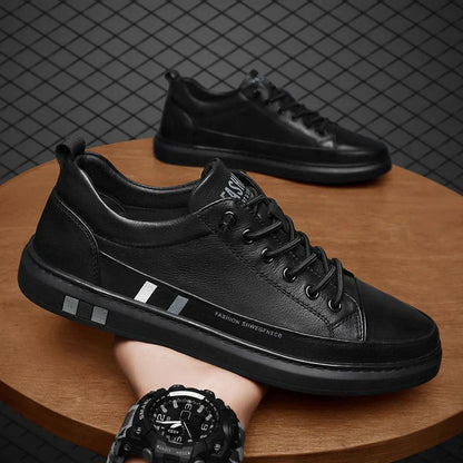 Elegant Sneakers in Genuine Leather