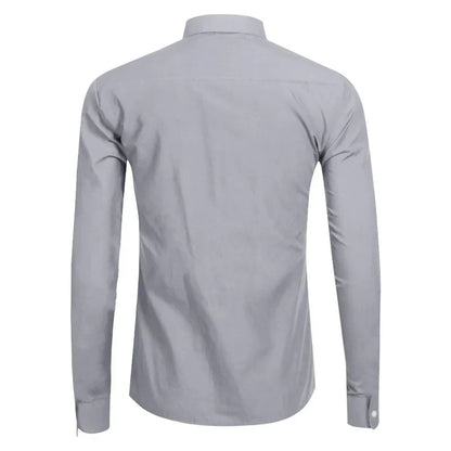 Slim Shirt With Special Zipper Closure